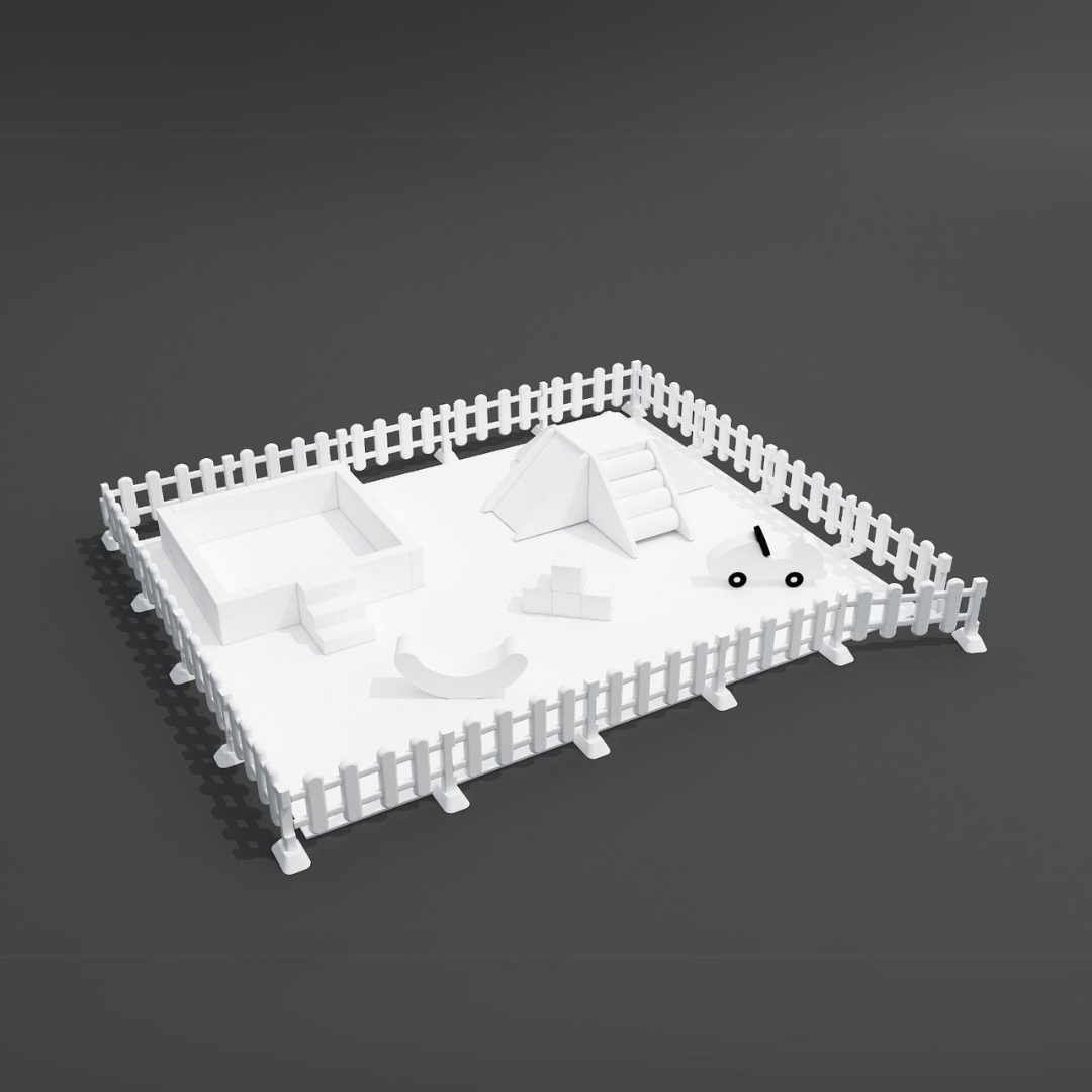 Party Pack Play Area - White