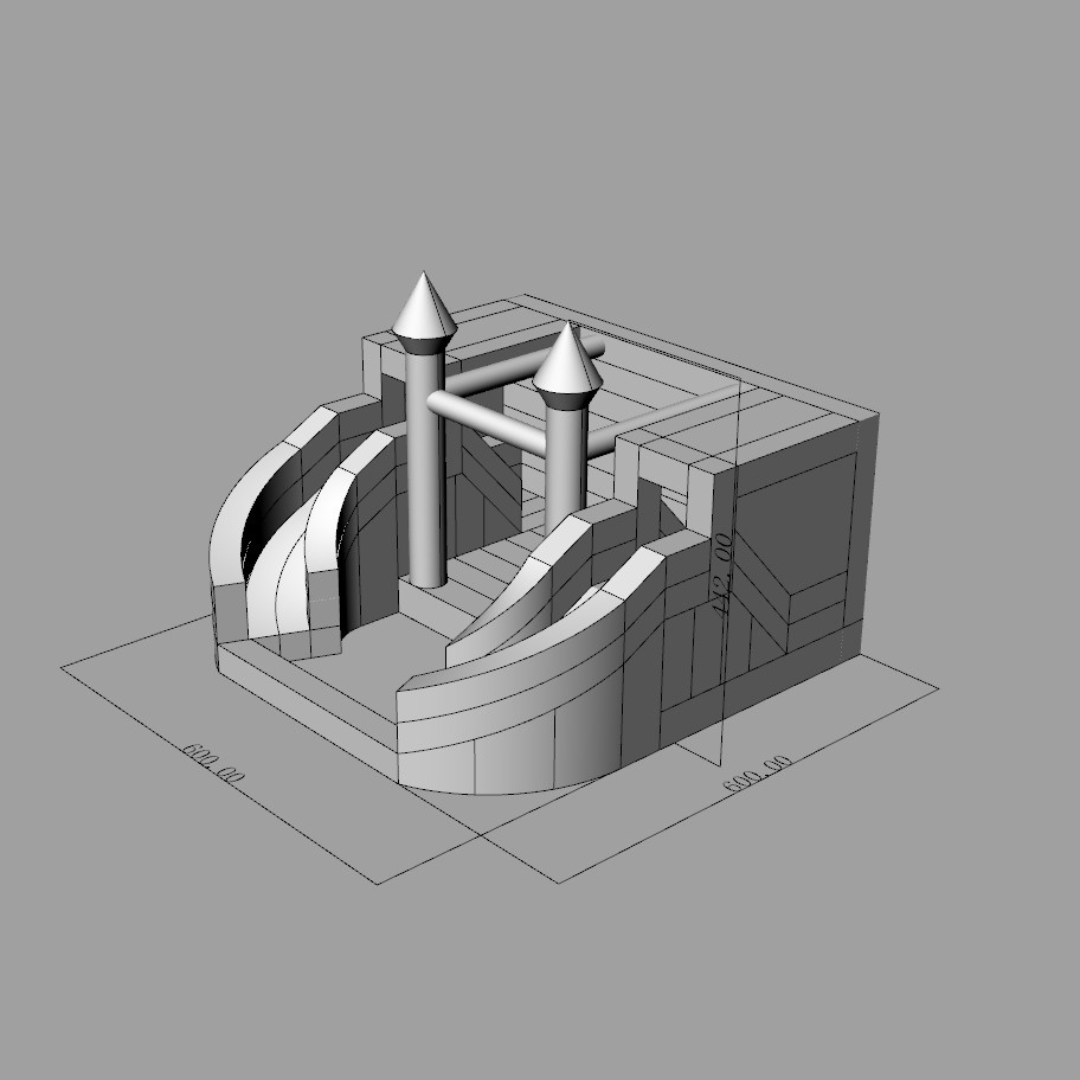 Bounce House - 19.7 ft x 19.7 ft