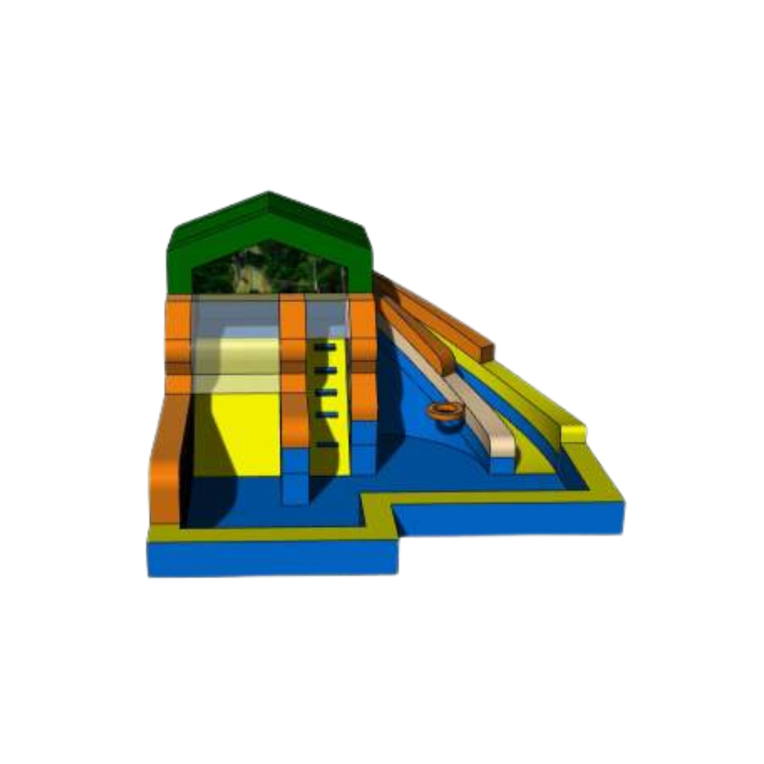 Rainforest Inflatable Water Slide